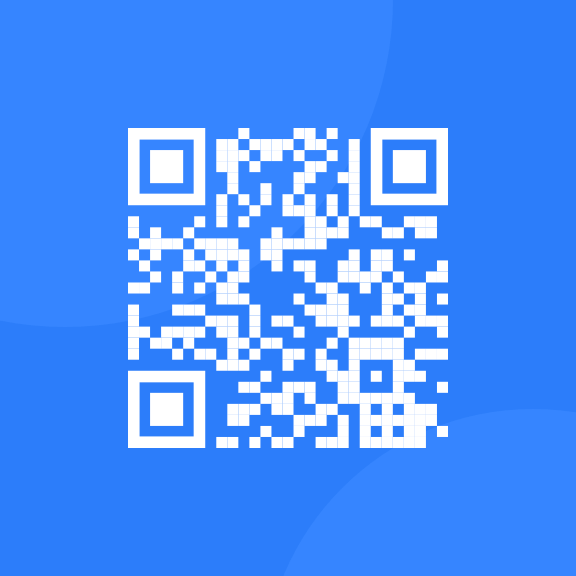 QR code that will take you to Frontend Mentor site